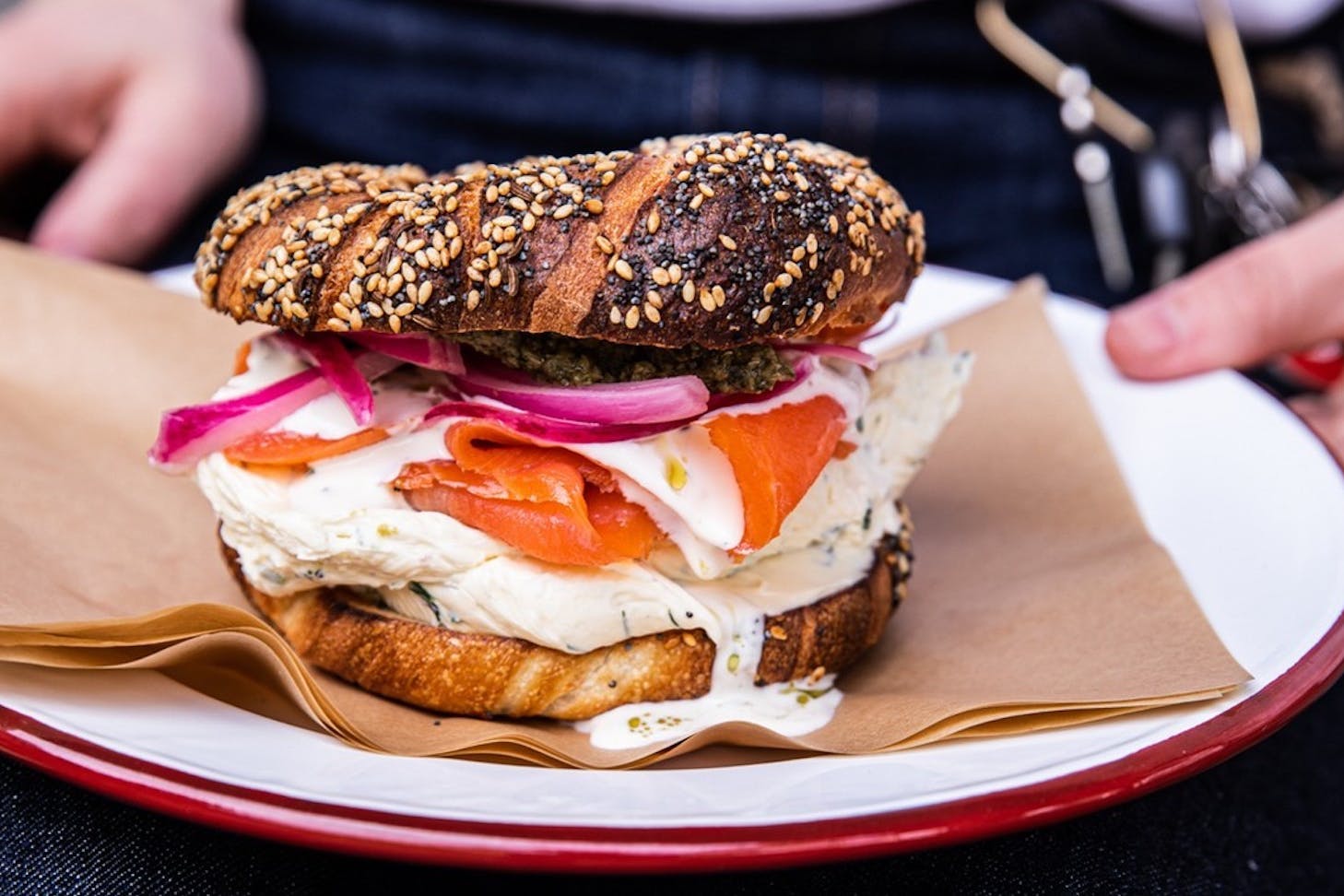 Best Bagels Sydney Small Talk Lox Bagel
